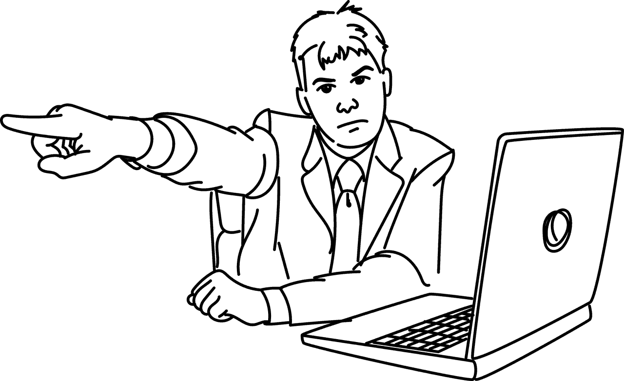 בוס מפטר מישהו